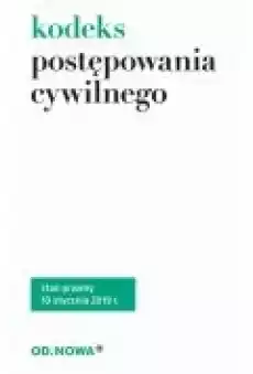 Kodeks Postępowania Cywilnego Książki Ebooki