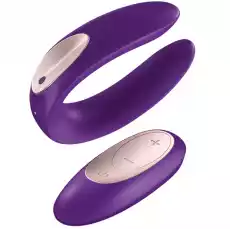 Satisfyer Partner Plus Remote Control stymulator dla par z pilotem Violet Gadżety Erotyczne