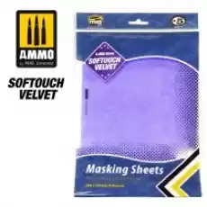 Ammo Softouch Velvet Masking Sheets Adhesive 280 x 195 mm 5 Dla dziecka Zabawki Rowerki i inne pojazdy dla dzieci