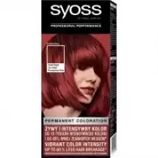 Syoss Permanent Coloration Pantone farba do włosów trwale koloryzująca 572 Wulkaniczna Czerwień Pompei Zdrowie i uroda Kosmetyki i akcesoria Pielęgnacja i stylizacja włosów