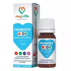 Myvita Probiotic Kids krople 7 ml Artykuły Spożywcze