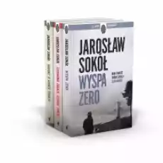 Pakiet Sokół Wyspa zero Czerwona Raport Książki Kryminał sensacja thriller horror