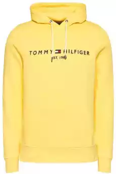 BLUZA MĘSKA TOMMY HILFIGER MW0MW11599 ŻÓŁTA Odzież obuwie dodatki Odzież męska Bluzy męskie