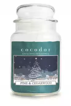 Świeca zapachowa Christmas PineCedarwood Cocodor Wyprzedaże