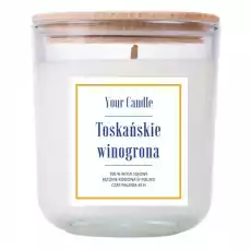 Your Candle Toskańskie wingogrona świeca 210 ml Zdrowie i uroda