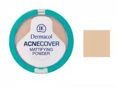 Dermacol Acnecover Mattifying Powder puder matujący w kompakcie 04 Honey 11g Zdrowie i uroda Kosmetyki i akcesoria Makijaż i demakijaż Pudry i róże