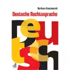 Deutsche Rechtssprache Książki Nauka jezyków