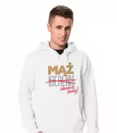 Mąż idealnej żony Bluza z kapturem męska Odzież obuwie dodatki Odzież męska Bluzy męskie