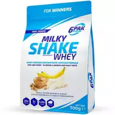 6PAK MILKY SHAKE WHEY ODŻYWKA BIAŁKOWA 700G Zdrowie i uroda Zdrowie Witaminy minerały suplementy diety