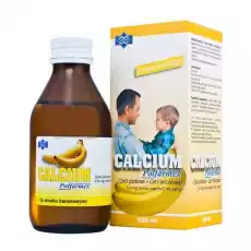 CALCIUM syrop 150ml bananowy Zdrowie i uroda Zdrowie Witaminy minerały suplementy diety