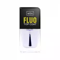 Wibo Fluo Top Coat bezbarwny top do paznokci 85ml Zdrowie i uroda Kosmetyki i akcesoria Manicure i pedicure Żele do paznokci