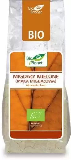 MIELONE MIGDAŁY MĄKA MIGDAŁOWA BIO 100 g BIO PLANET Artykuły Spożywcze Mąka