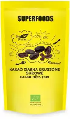 BIO Kakao kruszone surowe 250g BIO PLANET Artykuły Spożywcze Kakao i czekolada