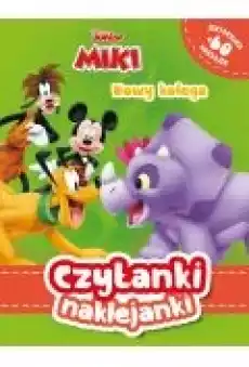 Czytanki naklejanki Nowy kolega Miki Disney Książki Dla dzieci