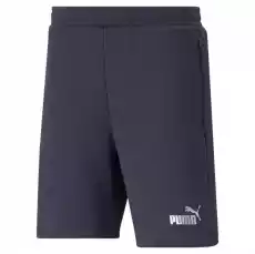 Szorty męskie Puma TEAMFINAL CASUALS granatowe 65738706 Odzież obuwie dodatki Szorty i spodenki