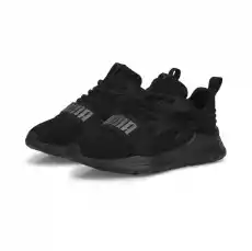 Buty sportowe dziecięce Puma WIRED RUN PURE PS czarne 39084801 Odzież obuwie dodatki