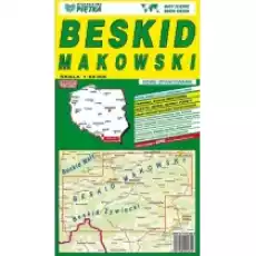 Beskid Makowski Mapa turystyczna w skali 160 000 Książki Literatura podróżnicza