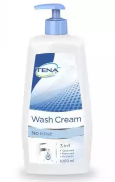 TENA Wash Cream krem do mycia 1000ml Zdrowie i uroda Kosmetyki i akcesoria Pielęgnacja skóry