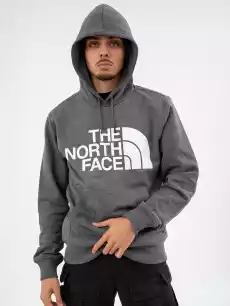 Bluza Z Kapturem The North Face Standard Szara Odzież obuwie dodatki Odzież męska Bluzy męskie