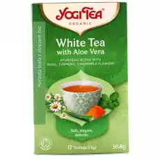 Herbata Biała z Aloesem Bio 306 g 17 x18 g Yogi Tea Artykuły Spożywcze