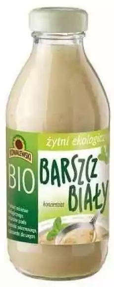 Barszcz biały żytni koncentrat BIO 320 ml Artykuły Spożywcze