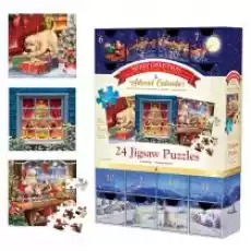 Kalendarz adwentowy puzzle Merry Christmas 89245735 Eurographics Dla dziecka Zabawki Puzzle