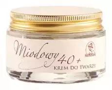 Korana Krem Miodowy do twarzy 40 50 ml Zdrowie i uroda Kosmetyki i akcesoria Pielęgnacja twarzy Toniki do twarzy