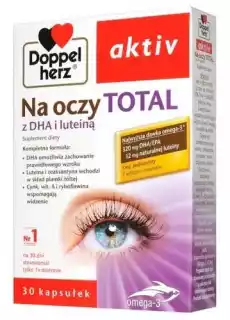 DOPPELHERZ Aktiv Total Na Oczy x 30 kapsułek Zdrowie i uroda Kosmetyki i akcesoria Pielęgnacja twarzy