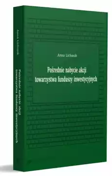 Pośrednie nabycie akcji towarzystwa funduszy Książki Biznes i Ekonomia