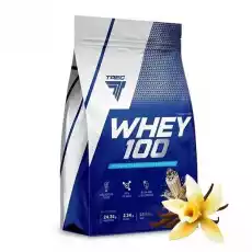 Trec Whey 100 700g o smaku waniliowym Sport i rekreacja Odżywki i suplementy