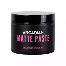 Arcadian Matte Paste bardzo silna pomada matująca 115g Zdrowie i uroda Kosmetyki i akcesoria Kosmetyki dla mężczyzn Męskie kosmetyki do pielęgnacji włosów