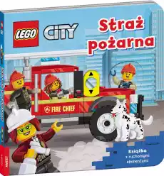 LEGO PPS6001 CITY Straż pożarna Książka z ruchomymi elementami Książki Dla dzieci