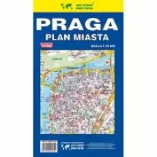 Praga 118 000 Plan miasta PIĘTKA Książki Literatura podróżnicza