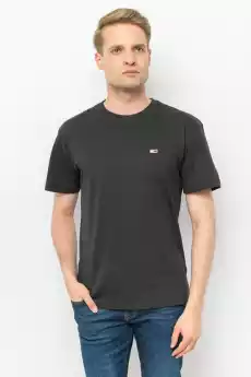 TSHIRT MĘSKI TOMMY JEANS DM0DM10101 CZARNY Odzież obuwie dodatki Odzież męska