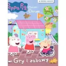 Peppa Pig Gry i zabawy Książki Dla dzieci