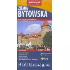 Mapa Ziemia Bytowska 165 000 Książki Literatura podróżnicza