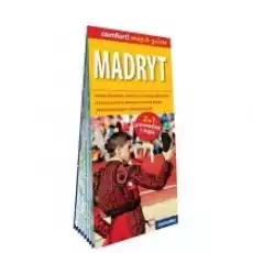 Comfort mapguide Madryt 2w1 Książki Literatura podróżnicza