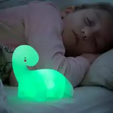 Lampka Nocna Dinozaur LED Wielokolorowa Dla dziecka