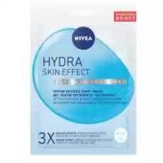 Nivea Hydra Skin Effect nawilżająca maska w płachcie Zdrowie i uroda Kosmetyki i akcesoria Pielęgnacja twarzy