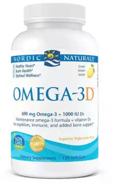 Omega3D 120 kaps Artykuły Spożywcze Zdrowa żywność