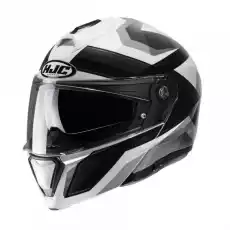 HJC KASK SYSTEMOWY I90 LARK GREY Sport i rekreacja Sporty motorowe Kaski do sportów motorowych