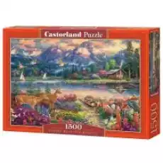 Puzzle 1500 Spring Mountain Majesty CASTOR Castorland Dla dziecka Zabawki Puzzle