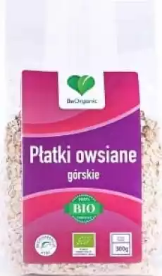 Płatki owsiane górskie 300g EKO BeOrganic Artykuły Spożywcze