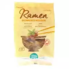 Terrasana Makaron ramen z ryżu brązowego bezglutenowy 280 g Bio Artykuły Spożywcze Makarony