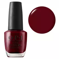 OPI Nail Lacquer klasyczny lakier do paznokci Got The Blues For Red NLW52 bordowy 15ml Zdrowie i uroda Kosmetyki i akcesoria Manicure i pedicure Lakiery do paznokci