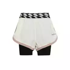 Spodenki krótkie damskie DIADORA L DOUBLE LAYER SHORTS Odzież obuwie dodatki Odzież damska Spodenki damskie