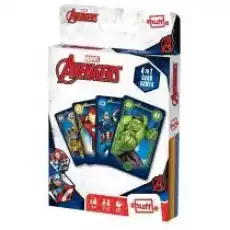 Gra karciana 4w1 Avengers Gry Gry planszowe