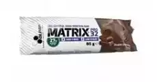 Olimp Baton Matrix Pro 32 80g o smaku podwójnej czekolady Sport i rekreacja Odżywki i suplementy