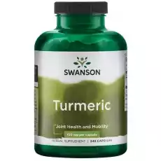 Swanson Turmeric 720mg 240kaps Zdrowie i uroda Zdrowie Witaminy minerały suplementy diety