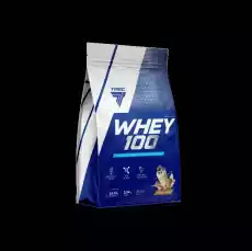 Trec Whey 100 700g o smaku ciasteczkowym Sport i rekreacja Odżywki i suplementy